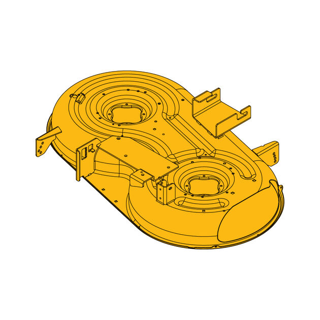 42&quot; Deck Shell &#40;Cub Cadet Yellow&#41;