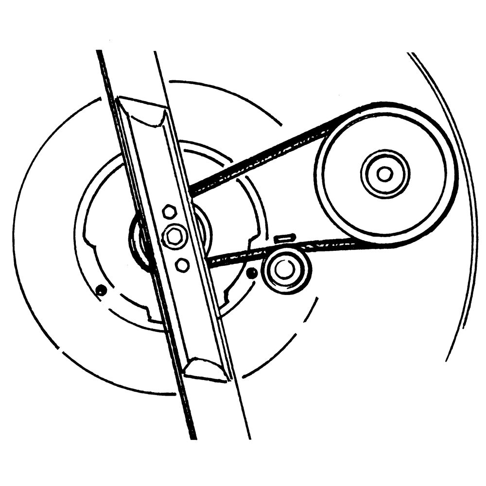 John deere lawn mower drive belt diagram best sale