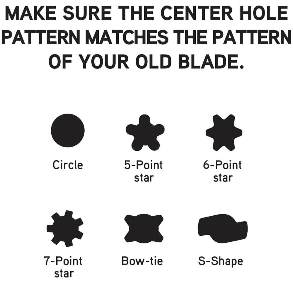 Dewalt top mower blade