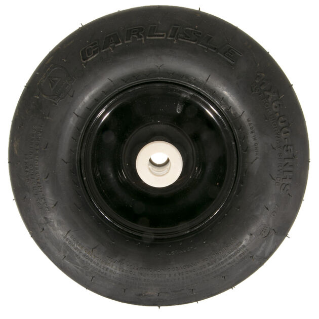 Front Air Filled Caster Wheel Assembly &#40;Black&#41;