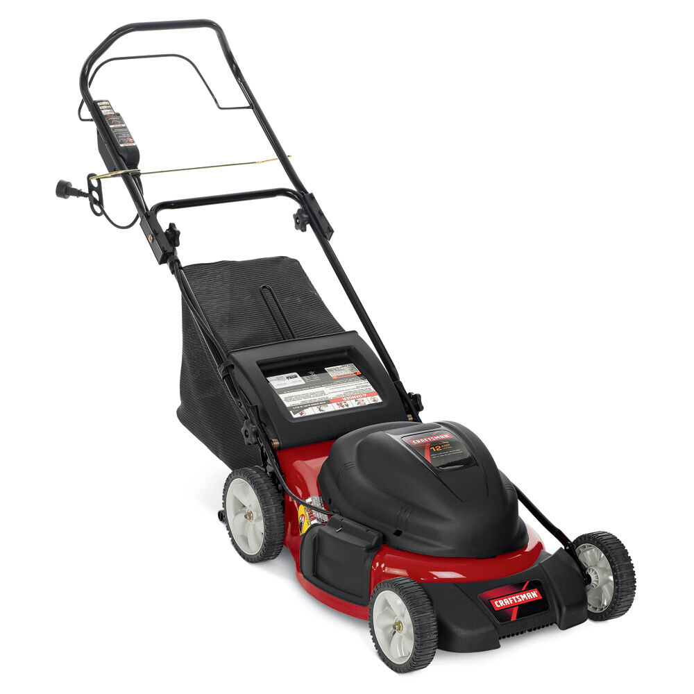Craftsman electric lawn hotsell mower 19 inch