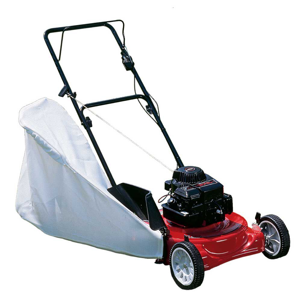 Grass catcher for discount walk behind mower