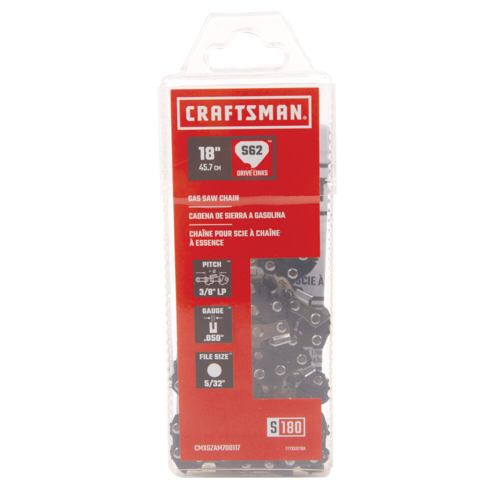 18-inch Gas Saw Chain S62 - CMXGZAM700117 | MTD Parts