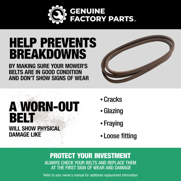 BELT: DECK DR:    46&quot;:754-0411