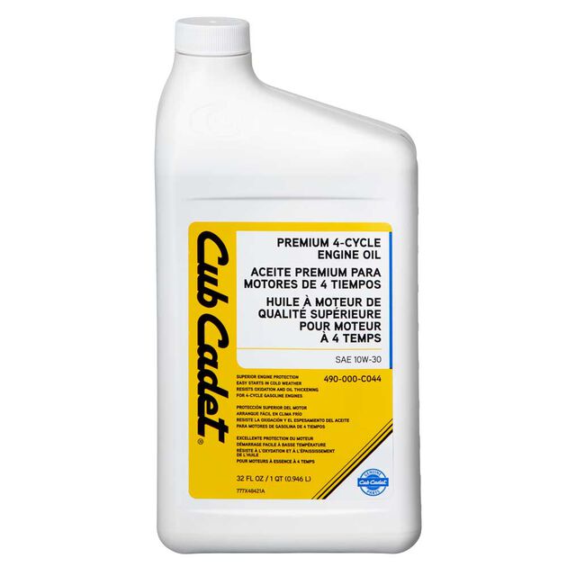 SAE 10W-30 Engine Oil - 32 oz - 490-000-C044 | MTD Parts