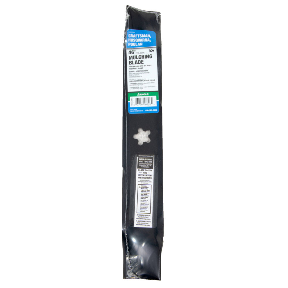 Blades for 46 inch husqvarna top