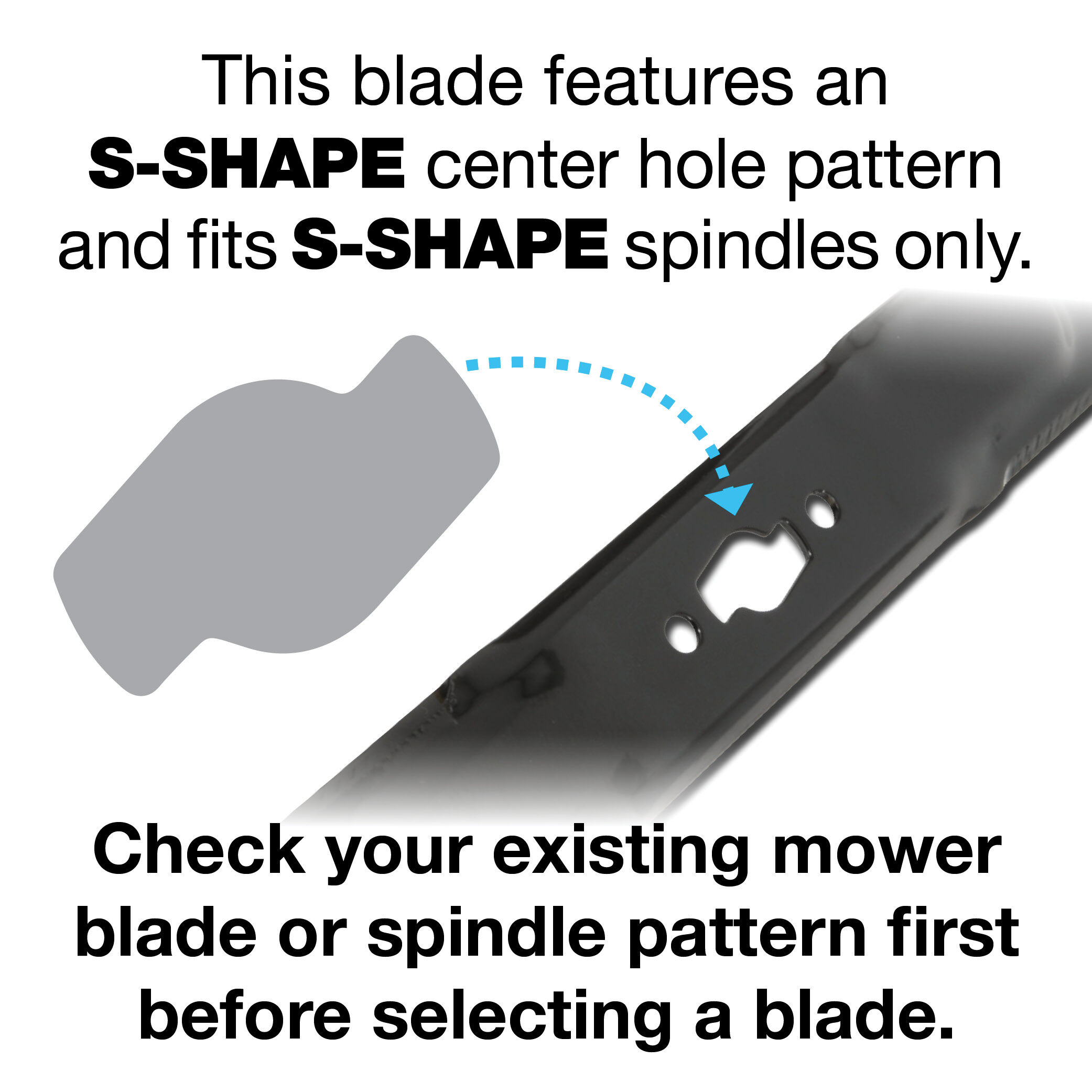 3-in-1 Blade for 21-inch Cutting Decks - 742P05642 | MTD Parts