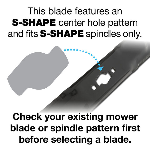 3-in-1 Blade for 21-inch Cutting Decks
