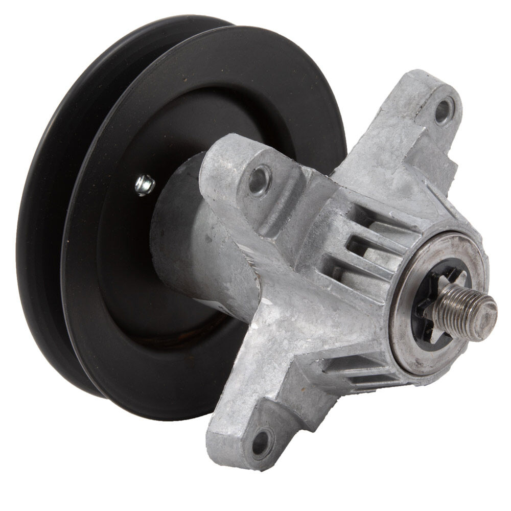 Spindle pulley clearance