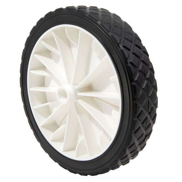 35 lbs. Load Rating. 1-3/8&quot; Hub Length. 1/2&quot; Nylon Bearing. Offset Hub. Diamond Tread.