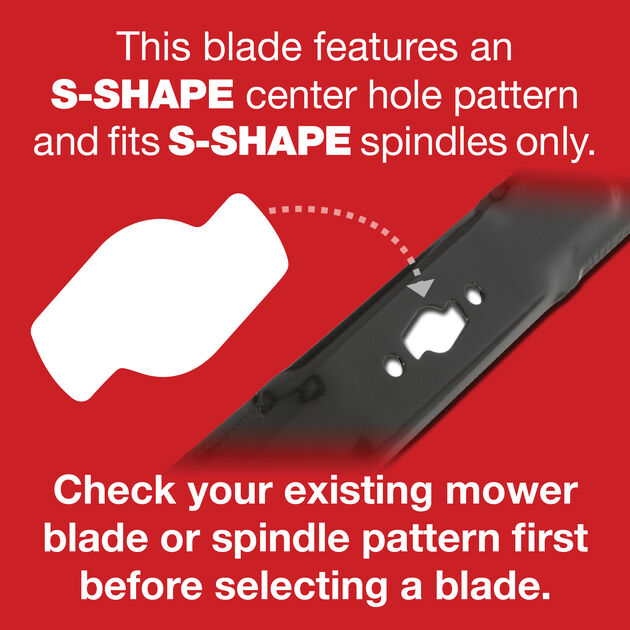 Low-Lift Blade Set for 54-inch Cutting Decks