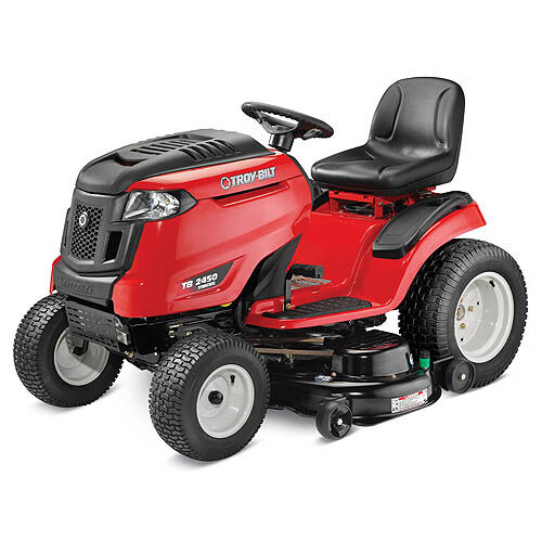 Troy bilt ride on cheap lawn mower