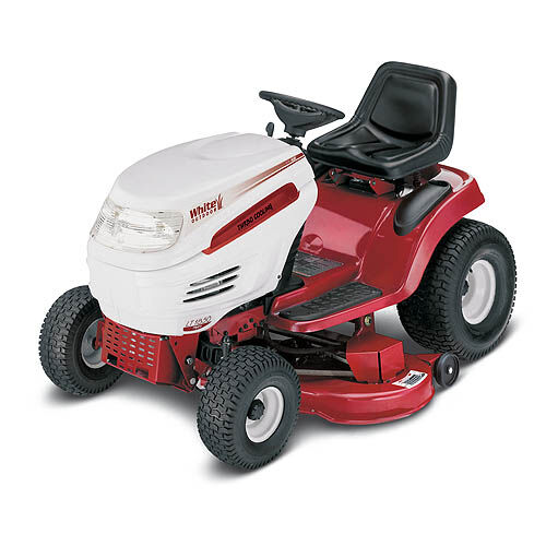 White Outdoor Riding Lawn Mower Model 13BT616H190 MTD Parts