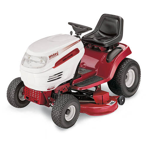 White horse lawn mower clearance