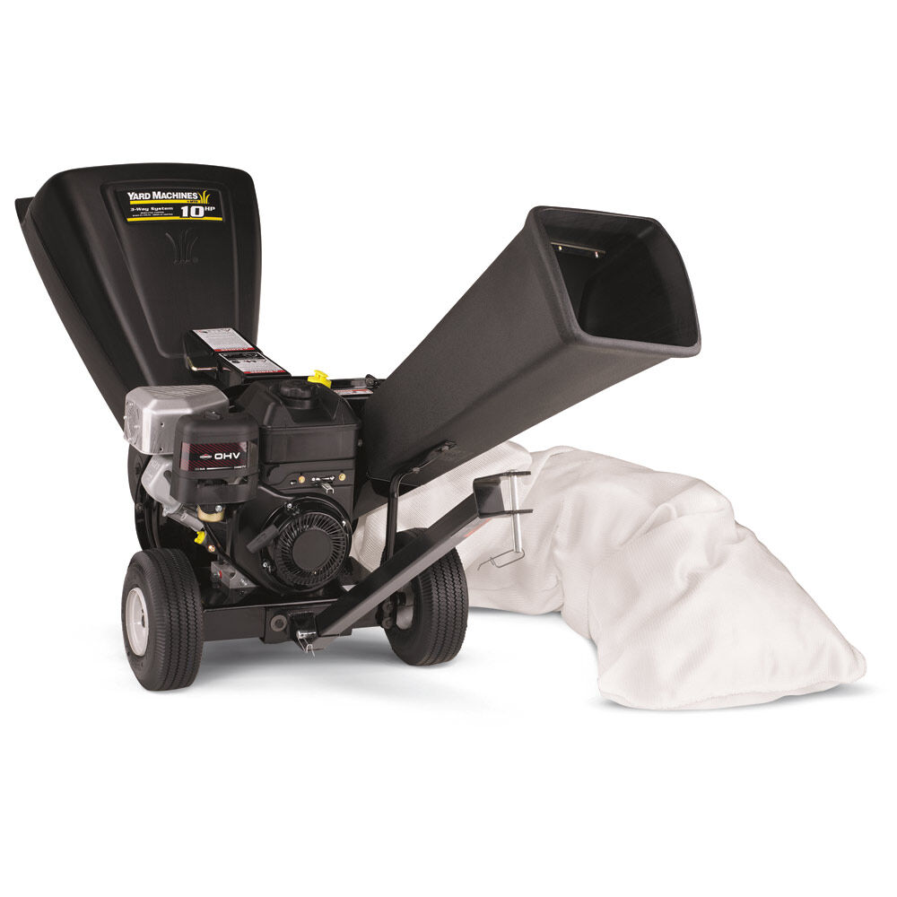 Yard machine wood sales chipper 10 hp