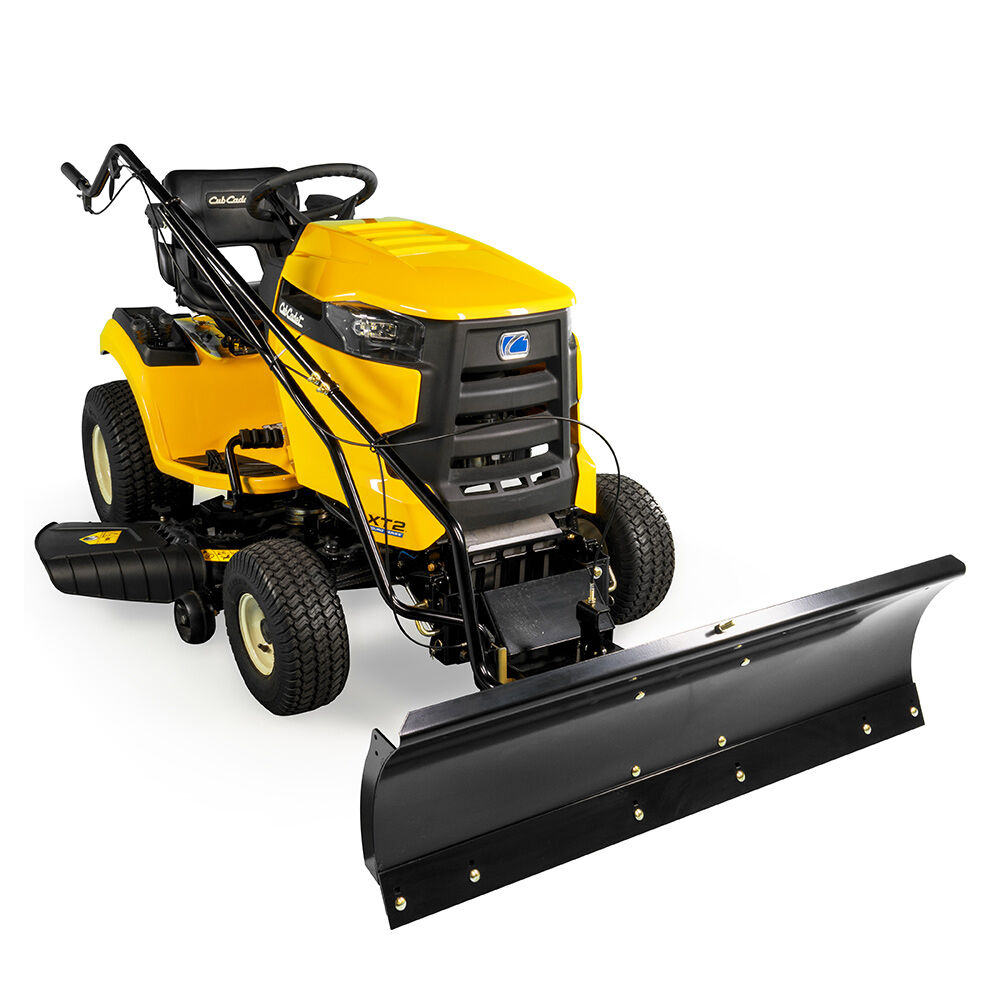 Snow blade attachment for riding lawn mower outlet