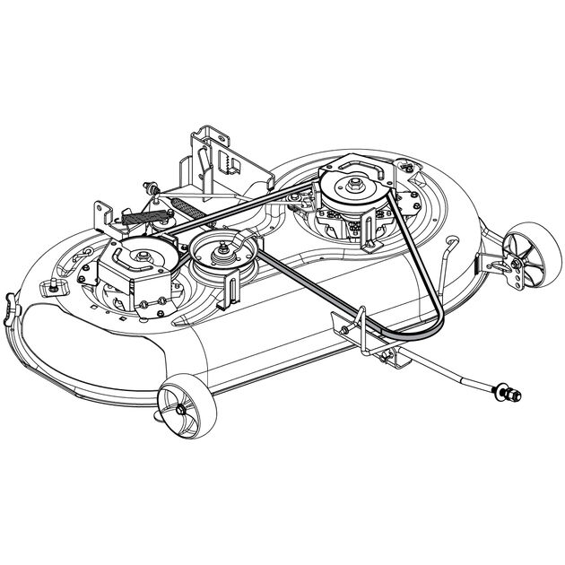 Riding Mower 36-inch Deck Belt - 754P06434