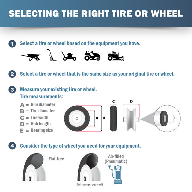 Wheel Assembly, 10 x 4 Snow Hog