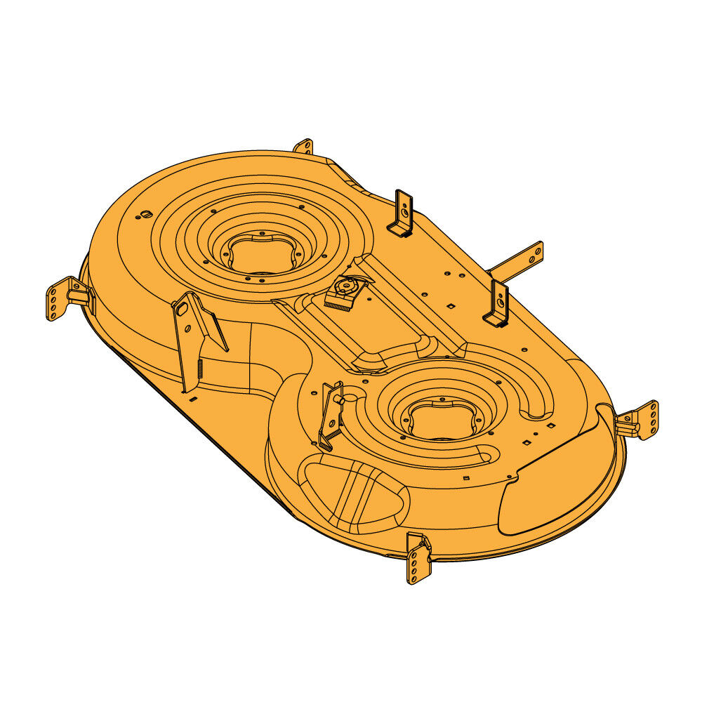 Mtd mower sales deck