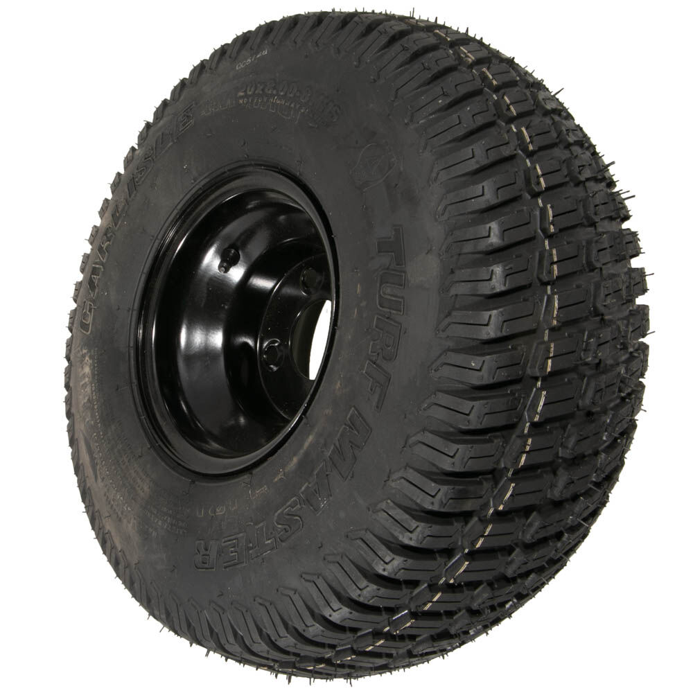 Complete Wheel 20x8-8 (Turf) (Powder Black) - 634Z07264-0637