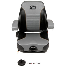 Seat W/Suspension and Lumbar Adjust