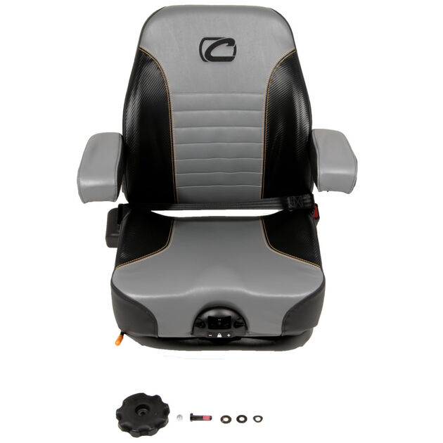 Seat W/Suspension and Lumbar Adjust