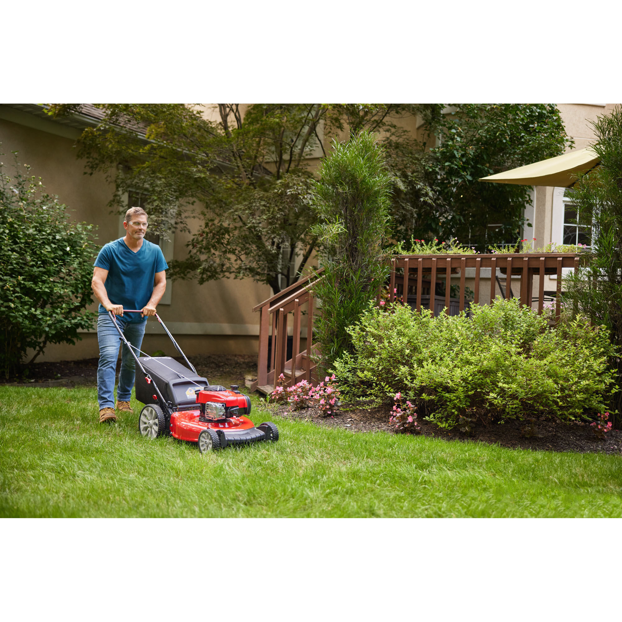 Troy bilt tb110 push mower on sale