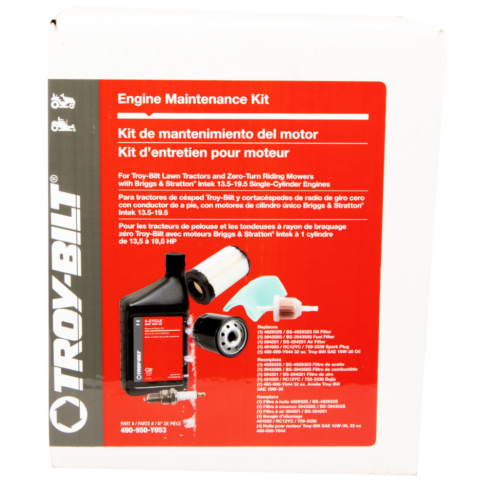 Troy Bilt Engine Maintenance Kit 490 950 Y053 MTD Parts
