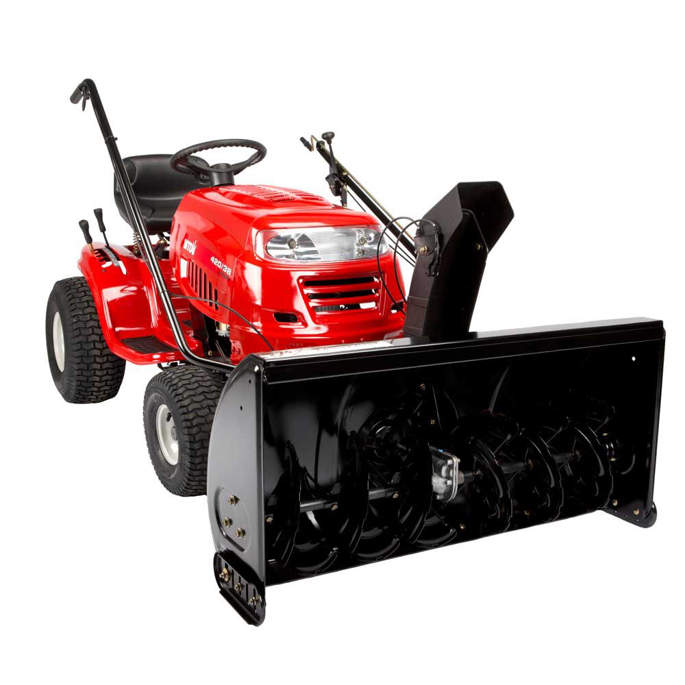 Yard machine riding mower attachments online