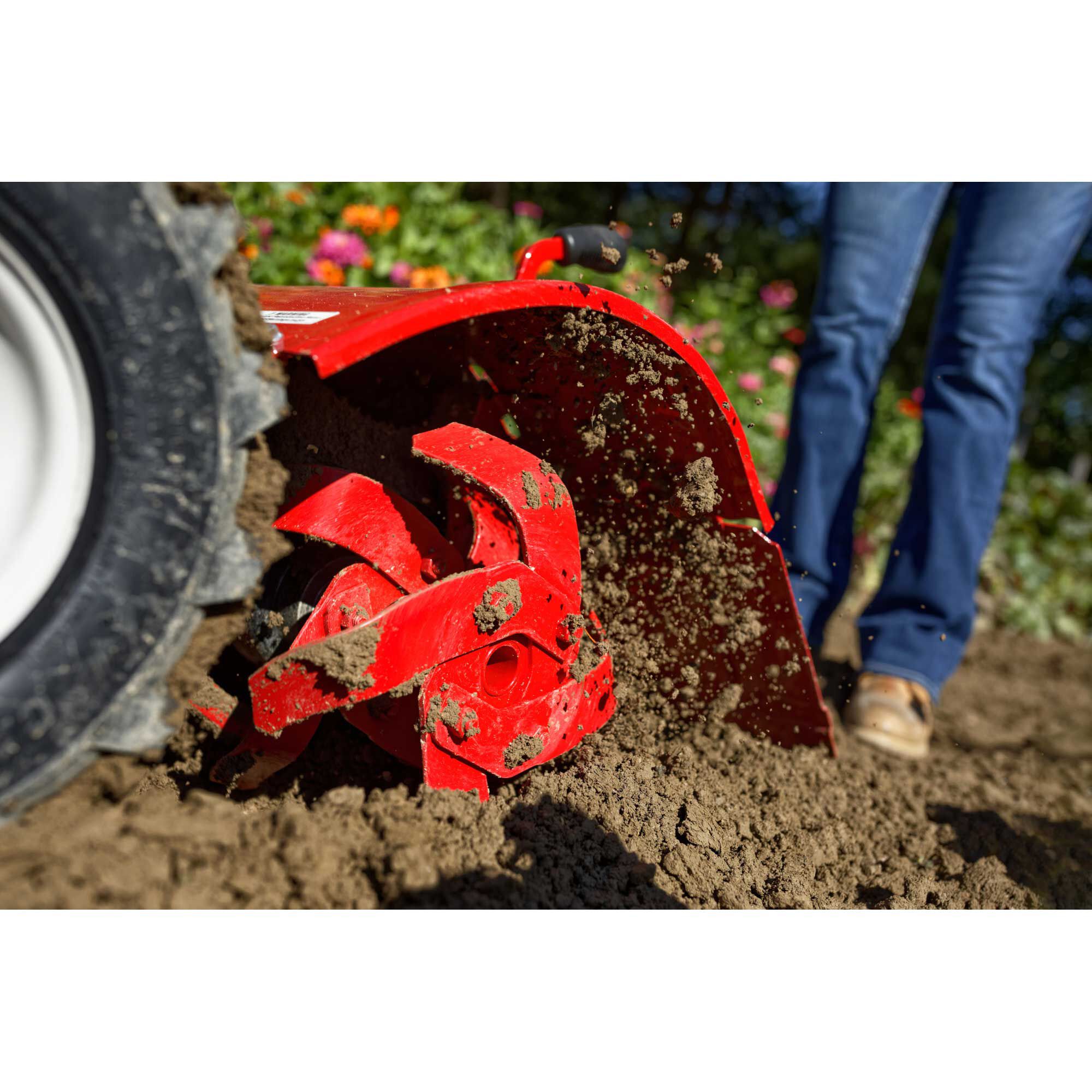 Super bronco crt garden tiller best sale