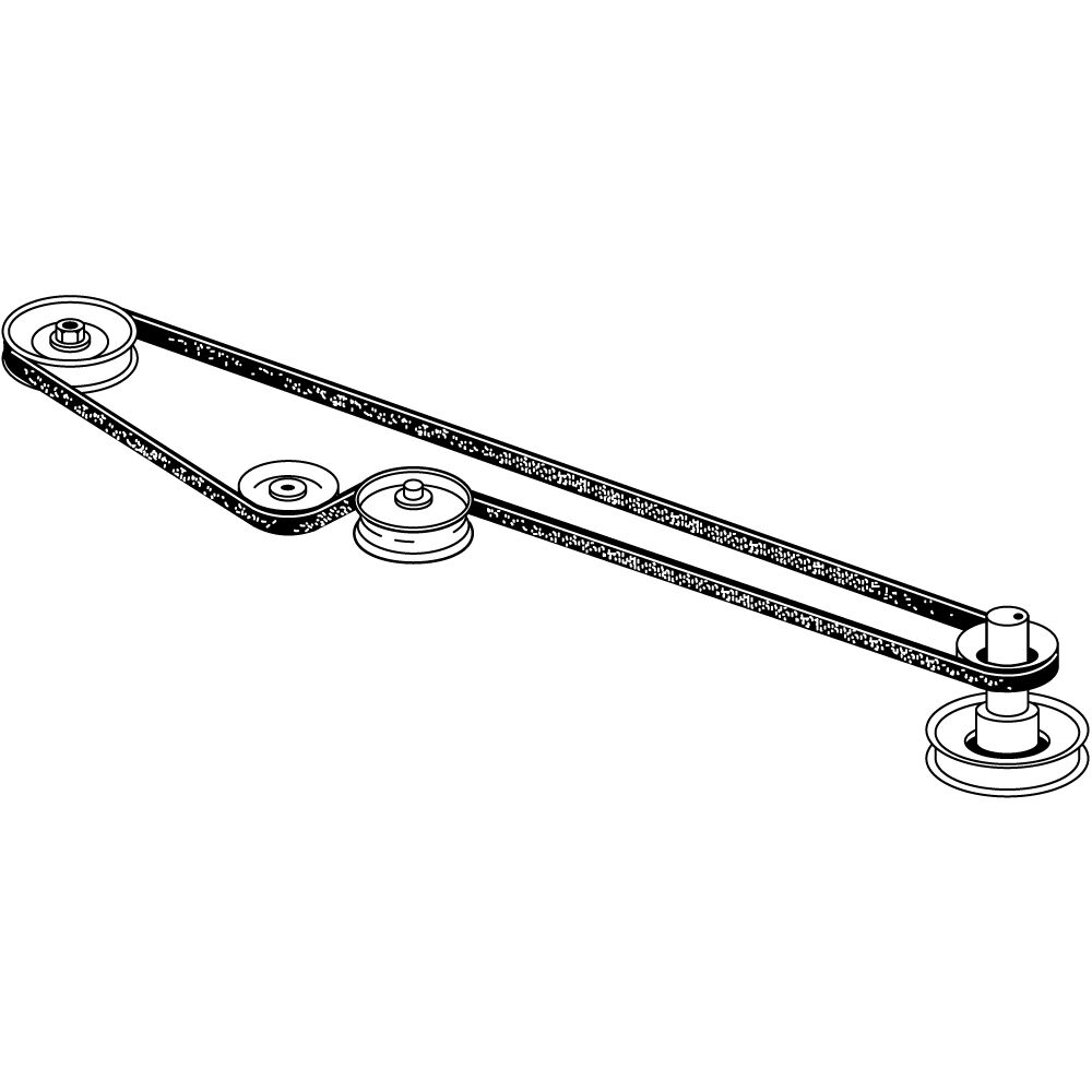 Troy bilt bronco 42 inch deck belt cheap size