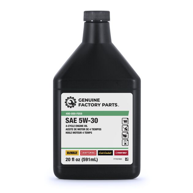 SAE 5W-30 Engine Oil - 20 oz