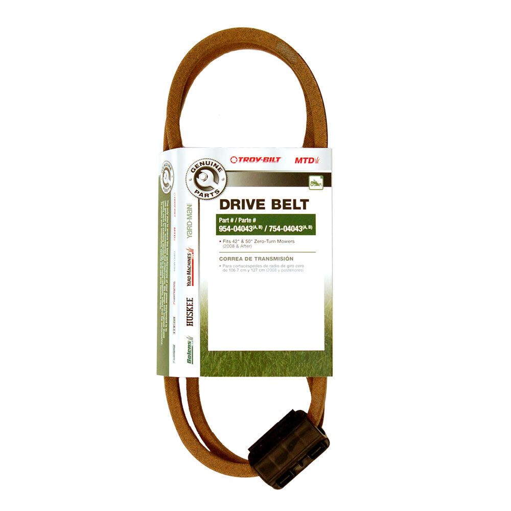 MTD Genuine Part 954-04043b Riding Mower Hydrostatic Transmission Belt for sale online 