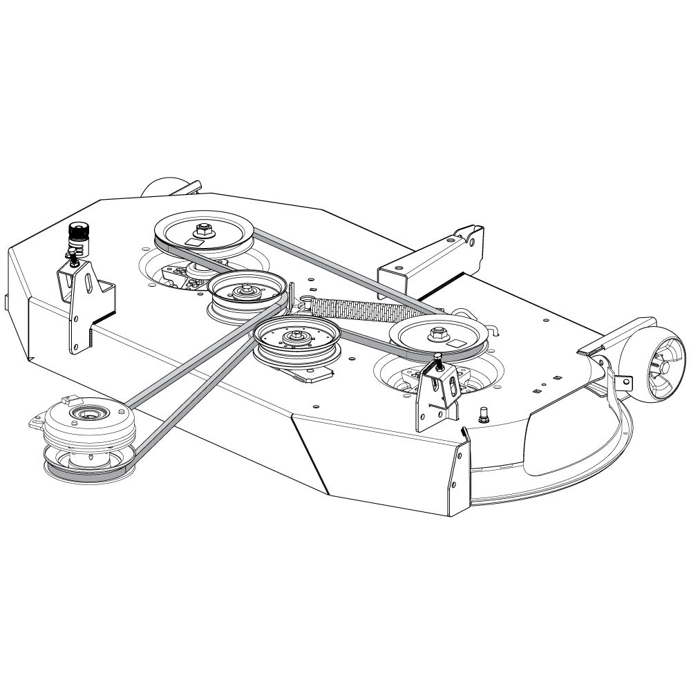 Craftsman ys4500 top 46 deck belt