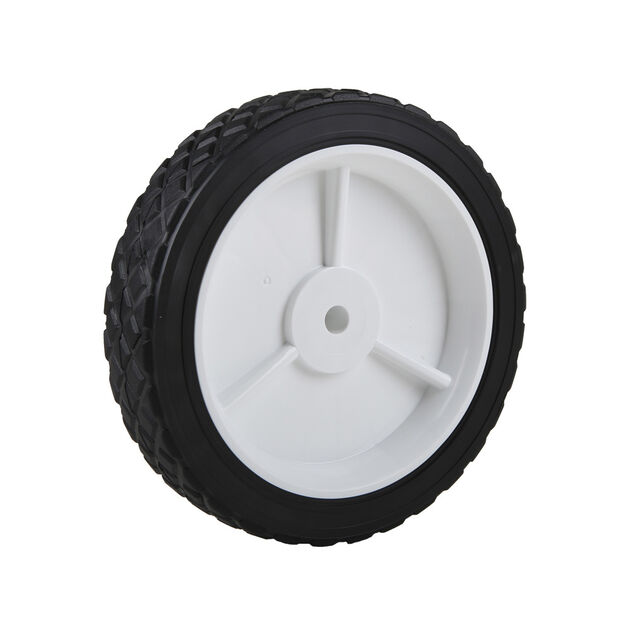 35 lbs. Load Rating. 1-3/8&quot; Hub Length. 1/2&quot; Nylon Bearing. Offset Hub. Diamond Tread.
