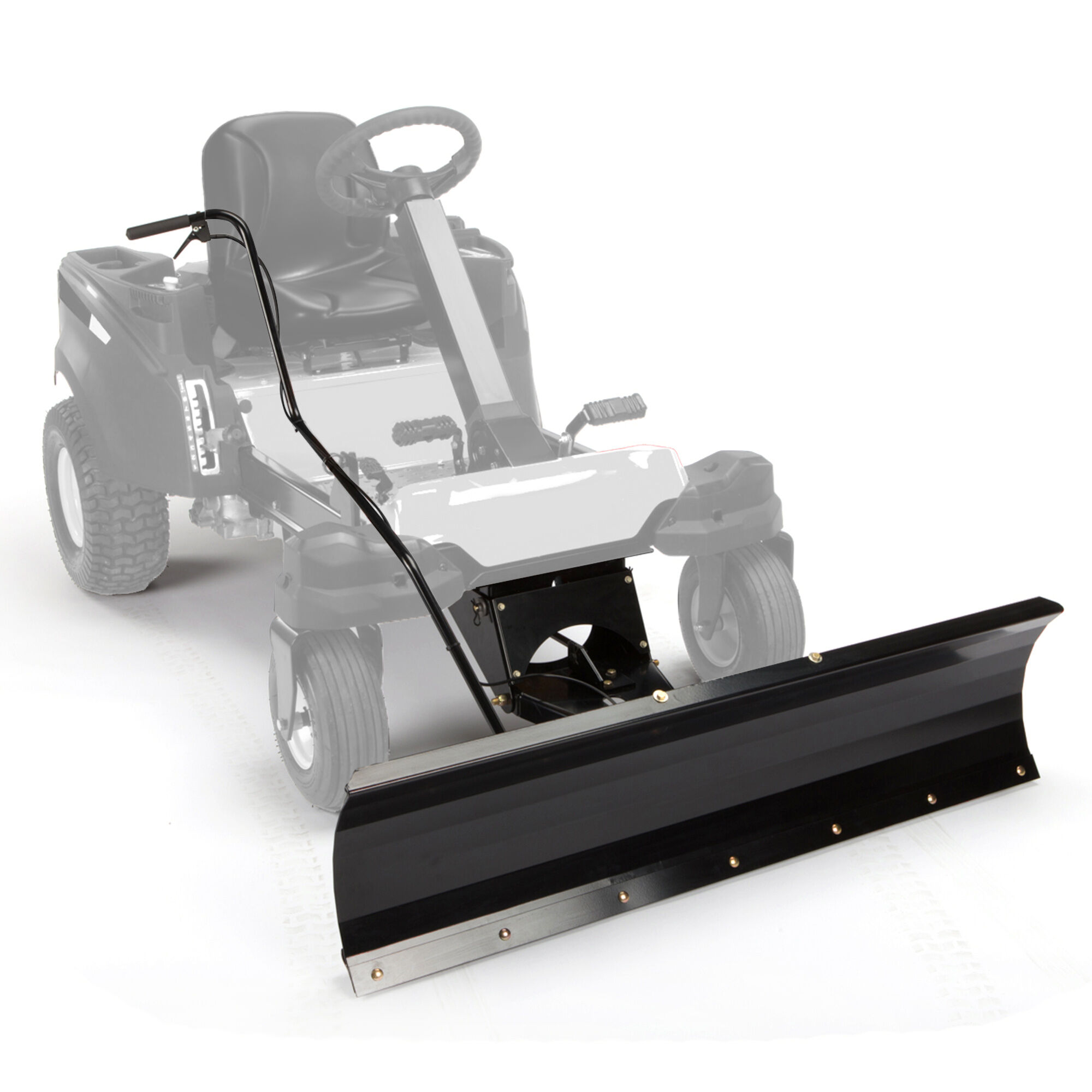 Troy bilt riding clearance mower snow blower attachment