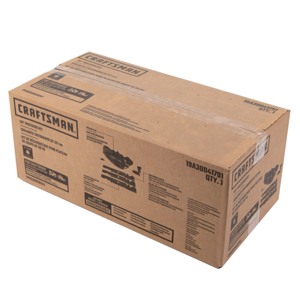 Craftsman 50 inch mulching kit 2025