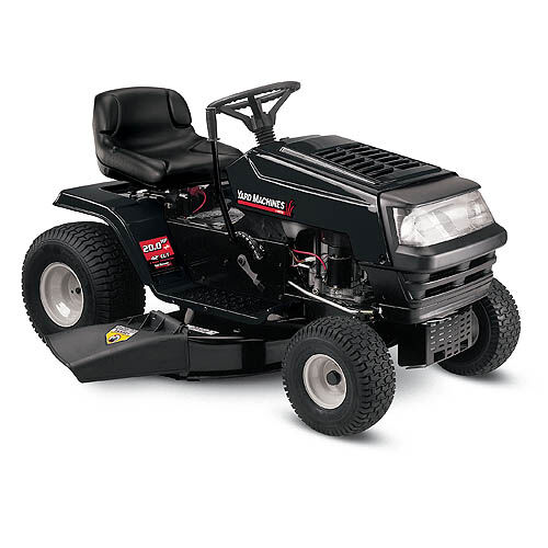 Yard machines 38 inch cheap riding lawn mower manual