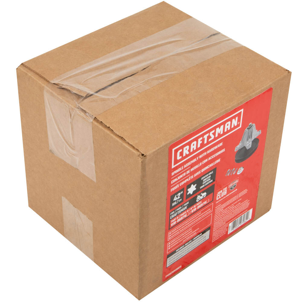 Spindle assembly for 42 inch craftsman deals