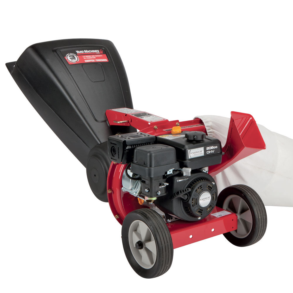Yard machine 3 in online 1 chipper