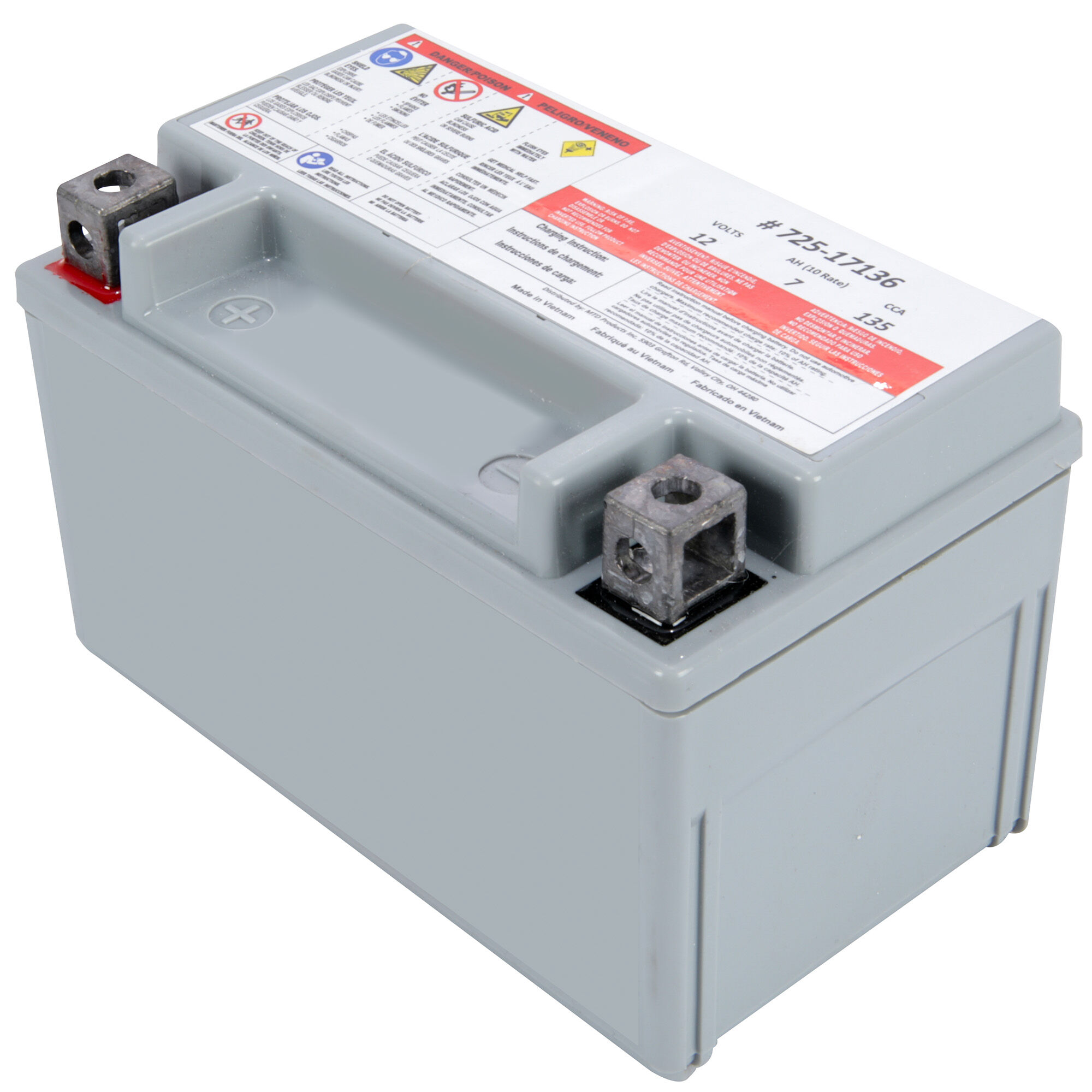 Mtd lawn tractor deals battery