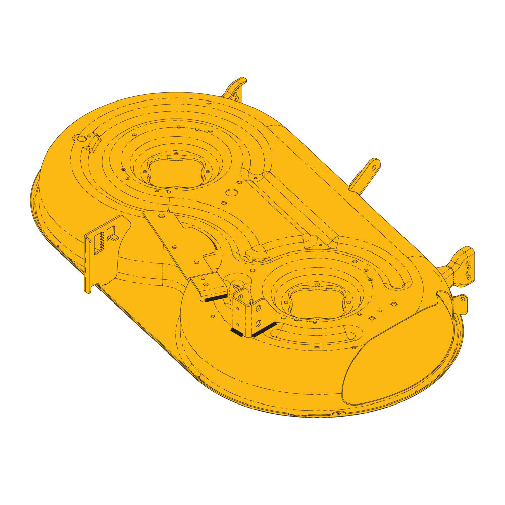 Cub cadet best sale rzt 42 deck