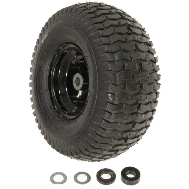 15X6-6 Tire Science Front Wheel Assembly