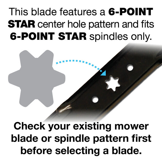 3-in-1 Blade for 46-inch Cutting Decks