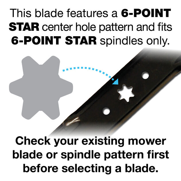 3-in-1 Blade for 30-inch Cutting Decks