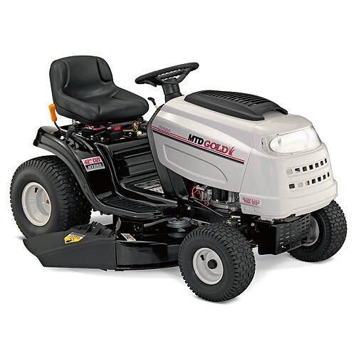 White mtd shop riding mower