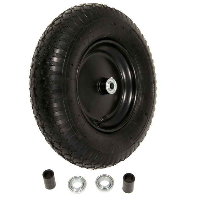 15&rdquo; Universal Air Filled Wheelbarrow Wheel with Sealant