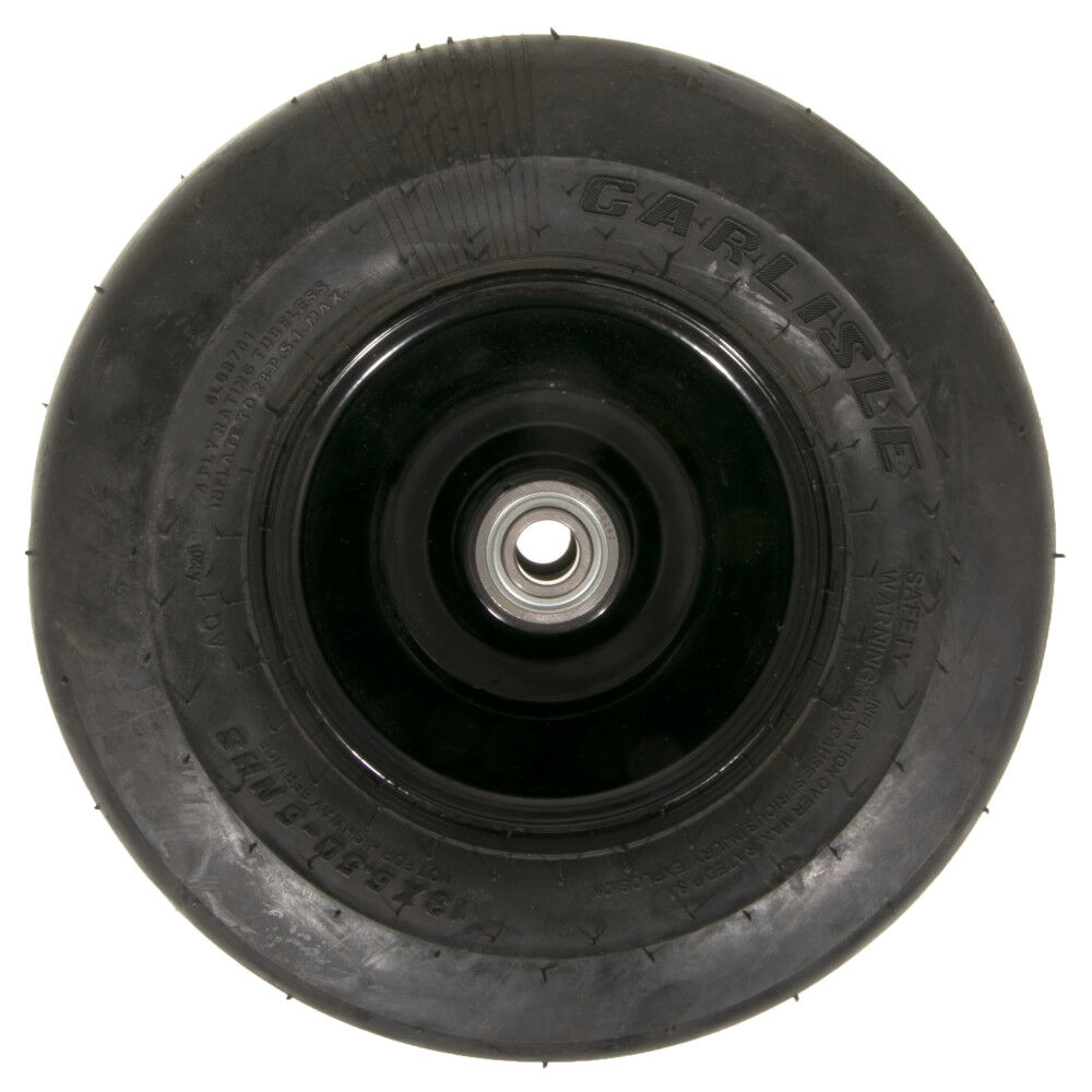 Caster Wheel Assembly (Powder Black) - 634Z07284-0637 | MTD