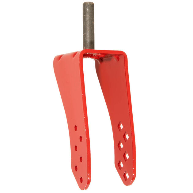 Caster Bracket Assembly &#40;LH&#41; &#40;Red&#41;