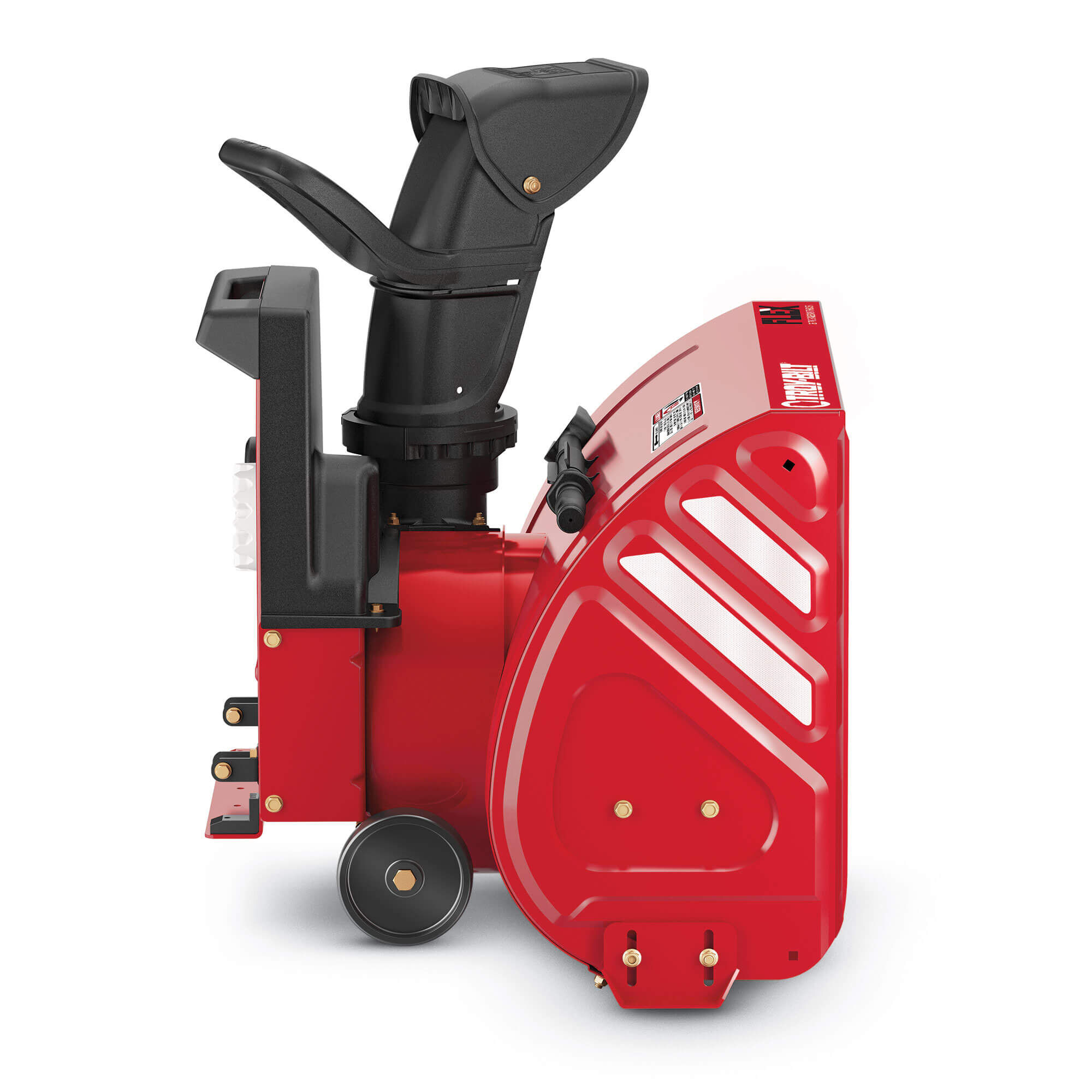 Troy bilt riding clearance mower snow blower attachment
